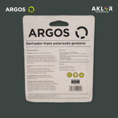 ARGOS 9700070 MULTICONTACTO TRIPLE GIRATORIO