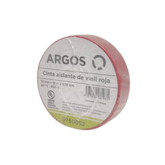 ARGOS CINTA DE AISLAR ROJA 18 M