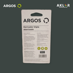 ARGOS 9700080 MULTICONTACTO TRIPLE ATERRIZADO