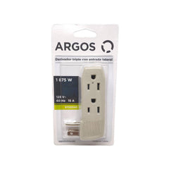 ARGOS 9700040 MULTICONTACTO TRIPLE CON ENTRADA LATERAL