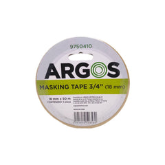 ARGOS 9750410 CINTA MASKING TAPE 18 MM x 50 METROS