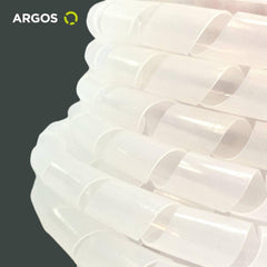 ARGOS Envoltura de cable en espiral, organizador de cables para escritorio, 10 metros, 1.5cm de gros