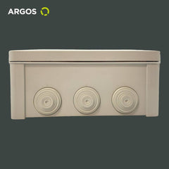 ARGOS Caja registro de empalmes IP55, 23x19x11cm, color gris