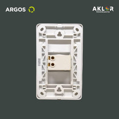 ARGOS 8840910 APAGADOR SENCILLO CON PLACA BLANCA