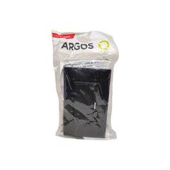 ARGOS 8843910 APAGADOR SENCILLO CON PLACA DE ACRÍLICO NEGRO