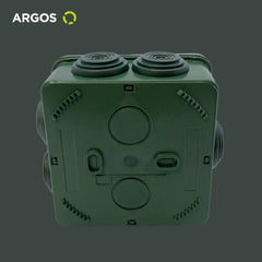 Argos Eléctrica - Caja de registro con tapa color verde de