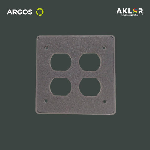 Tapa para caja de registro gris - Argos