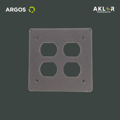 ARGOS TPRD019G PLACA DE PARED NO METALICA DE 2 TOMAS DOBLES