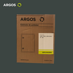 ARGOS Gabinete de poliester 40x30x20cm IP-66