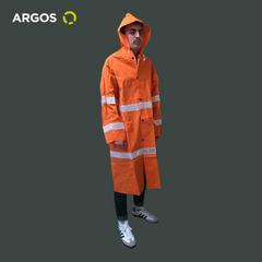 ARGOS IMPERMEABLES PARA LLUVIA CHAMARRA IMPERMEABLE HOMBRE DE ALTA VISIBILIDAD