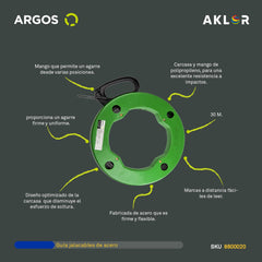 ARGOS 8800020 GUÍA JALACABLE DE 30 METROS