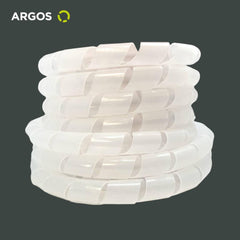 ARGOS Envoltura de cable en espiral, organizador de cables para escritorio, 10 metros, 1.5cm de gros