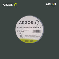 ARGOS 9750067 CINTA DE AISLAR19mmX18m GRIS