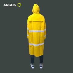 ARGOS IMPERMEABLES PARA LLUVIA CHAMARRA IMPERMEABLE HOMBRE DE ALTA VISIBILIDAD