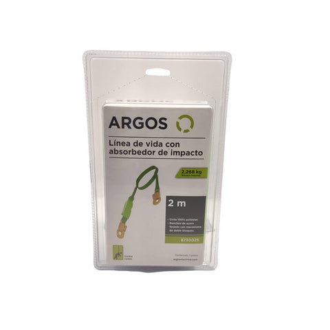 ARGOS 8730025 LÍNEA DE VIDA CON ABSORBEDOR DE IMPACTO 2 M