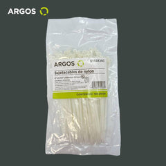 ARGOS Cinchos de plastico, bridas de plastico, 300 piezas, 15x3.5cm