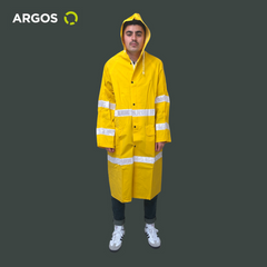 ARGOS IMPERMEABLES PARA LLUVIA CHAMARRA IMPERMEABLE HOMBRE DE ALTA VISIBILIDAD