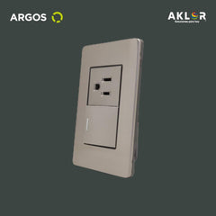 ARGOS 8841905 APAGADOR Y CONTACTO DE ACERO INOXIDABLE