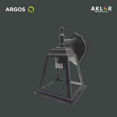 ARGOS 9400425 FAROL DE PARED COLONIAL NEGRO 127 V~ 60 Hz E27