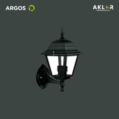 ARGOS 9400425 FAROL DE PARED COLONIAL NEGRO 127 V~ 60 Hz E27