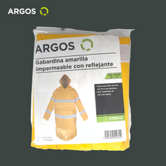 ARGOS IMPERMEABLES PARA LLUVIA CHAMARRA IMPERMEABLE HOMBRE DE ALTA VISIBILIDAD