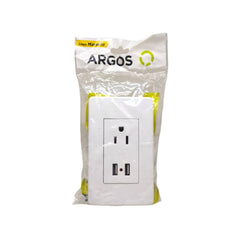 ARGOS 8840935 CONTACTO POLARIZADO Y DOS ENTRADAS USB