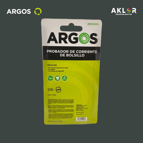 ARGOS 8850300 PROBADOR DE CORRIENTE DE BOLSILLO AC/DC 80-500