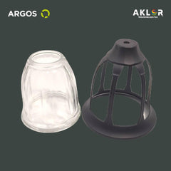 ARGOS 9400420 FAROL DE PARED CLÁSICO NEGRO 127 V~ 60 Hz E27