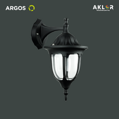 ARGOS 9400420 FAROL DE PARED CLÁSICO NEGRO 127 V~ 60 Hz E27