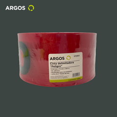 ARGOS Cinta de Seguridad Delimitadora Roja 3 Pulgadas (PELIGRO)