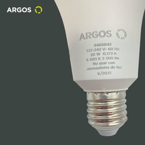 ARGOS Paquete de focos led foco led blanco focos led luz blanca 20W 127-240V 6500K